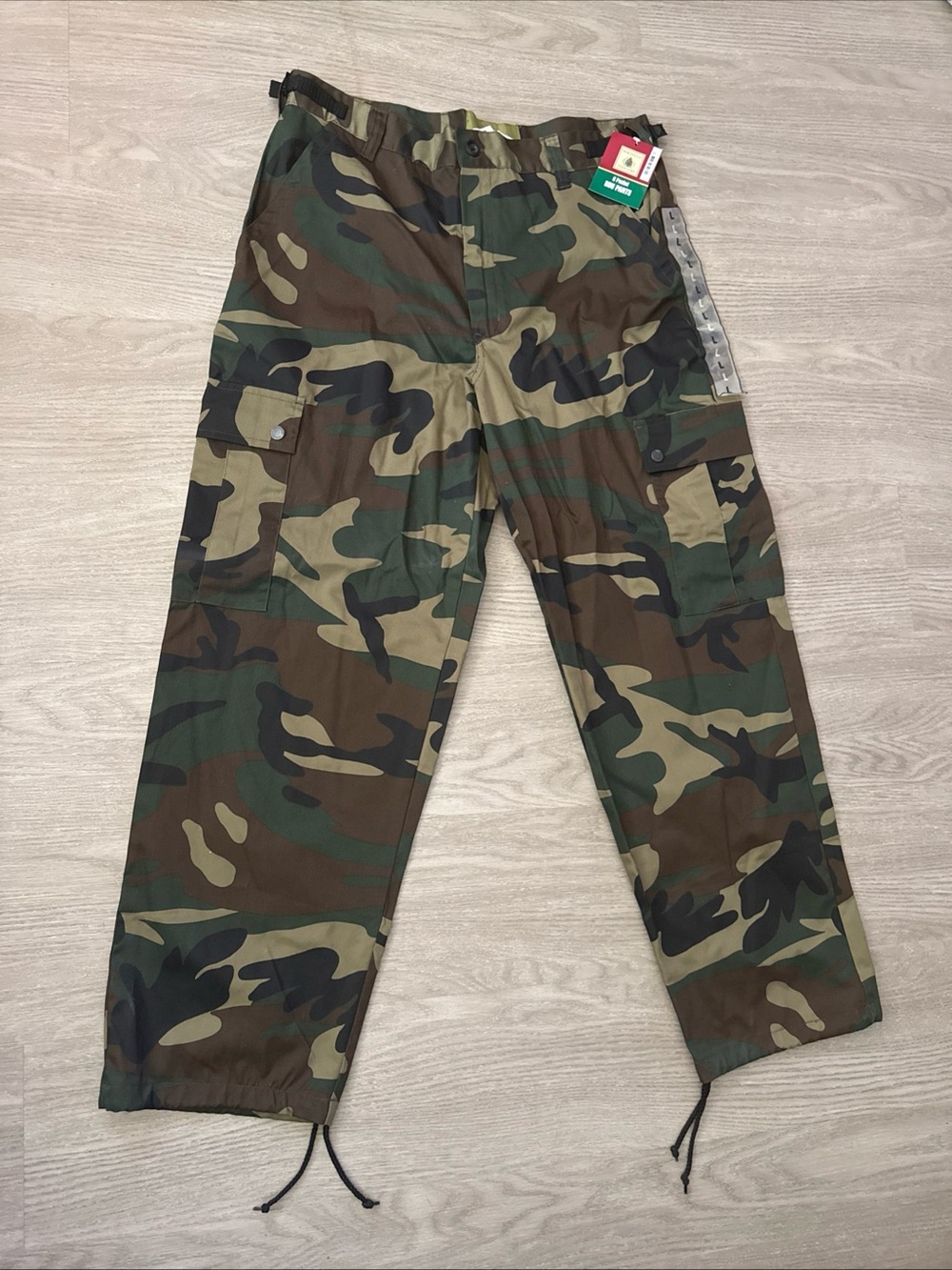 Vintage Northwest Territory Cargo Pants Men's L Woodland Camo Hunting